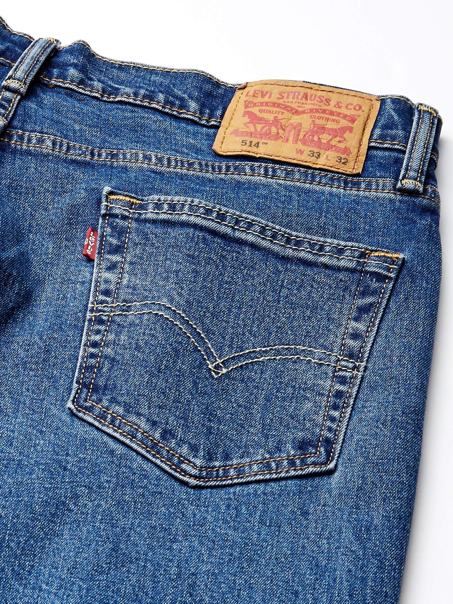 Levi's Men's 514 Straight Fit Cut Jeans