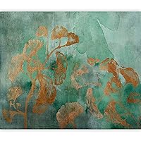 Wall Mural Flowers 135x101 in - Peel and Stick Self-Adhesive Wallpaper Removable Large Sticker Foil Wall Decor Print Picture Image Design Watercolor Nature Botanical g-A-0352-a-a