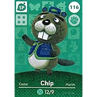 Nintendo Animal Crossing Happy Home Designer Amiibo Card Chip 116/200 USA Version