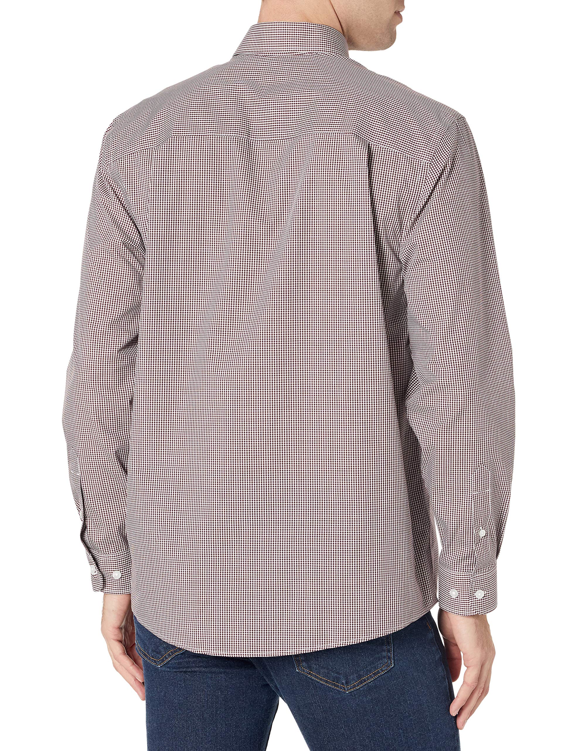 Cutter & Buck Men's Long Sleeve Epic Easy Care Gingham Shirt