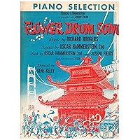 FLOWER DRUM SONG Piano Selection; Rodgers & Hammerstein Musical Directed by Gene Kelly; PIANO SOLO Sheet Music Booklet 1959 Medley Of Songs FLOWER DRUM SONG Piano Selection; Rodgers & Hammerstein Musical Directed by Gene Kelly; PIANO SOLO Sheet Music Booklet 1959 Medley Of Songs Sheet music