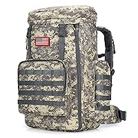 4land Big Camping Backpack for Men, Extra Large Hiking Backpack for Travel, 60L70L85L Oversized Waterproof Military Rucksack