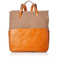 2-Way Canvas & Leather Bag
