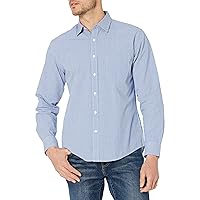 Amazon Essentials Men's Regular-Fit Long-Sleeve Casual Poplin Shirt