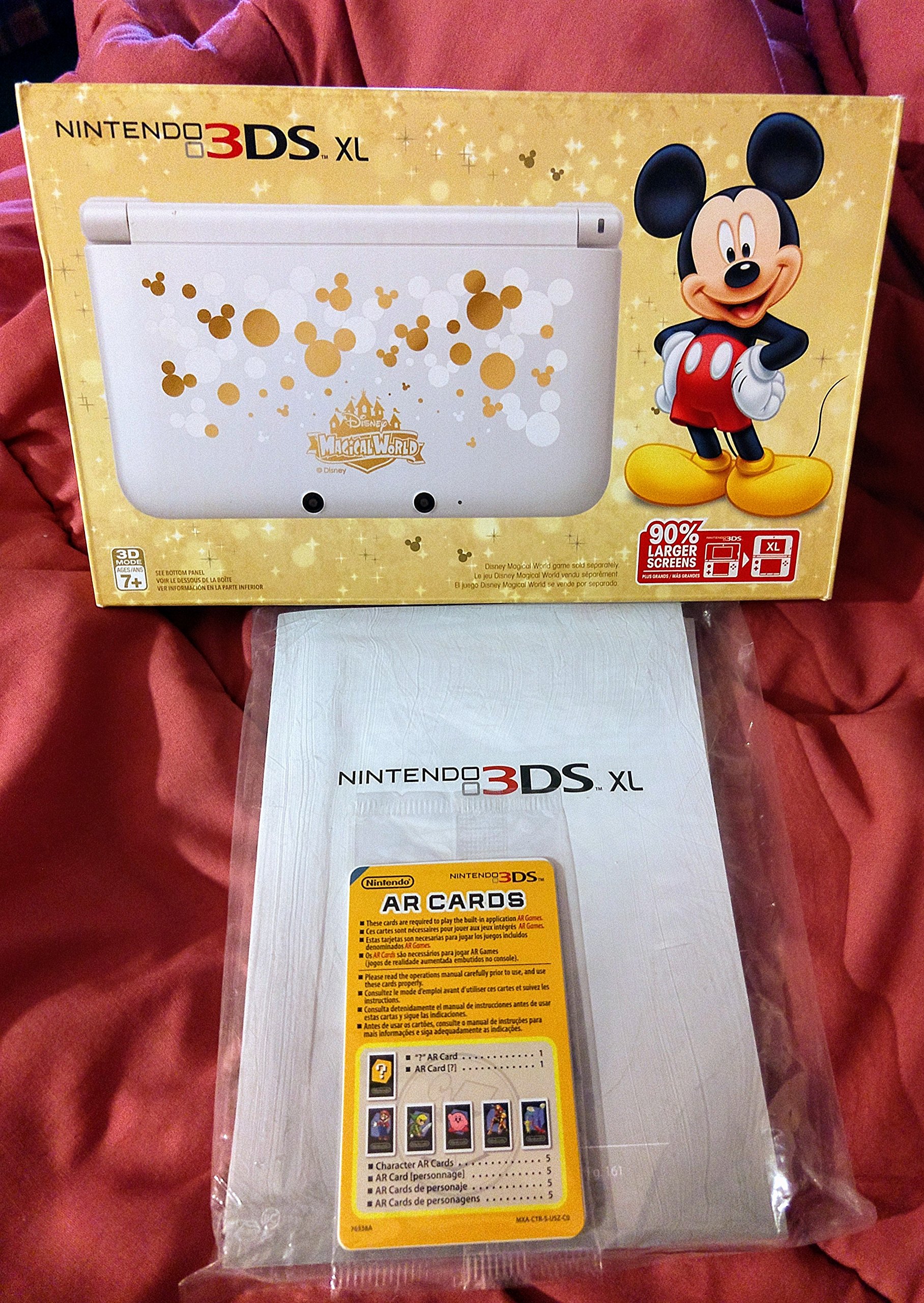 Nintendo 3ds Xl Disney Magical World Special Edition (Mickey Edition)