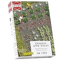 Busch 1222 Vegetable & Salad Farm HO Scenery Scale Model Scenery