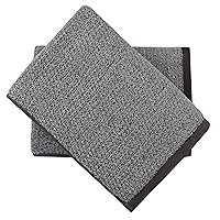 Everplush, (Pack of 2 Bath Towels (30 x 56 in), Gray, 2 Count
