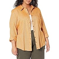 Dickies Women's Long Sleeve Plaid Flannel Shirt