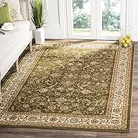 SAFAVIEH Lyndhurst Collection Accent Rug - 4' x 6', Sage & Ivory, Traditional Oriental Design, Non-Shedding & Easy Care, Ideal for High Traffic Areas in Entryway, Living Room, Bedroom (LNH219B)