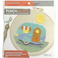 Dimensions 72-76389 Camper Punch Needle Kit for Beginners, 8