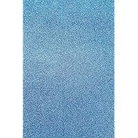 Allgala 12 Pack Glitter EVA Foam Paper 8 x 12inch Sheets-Light Blue-CF85021
